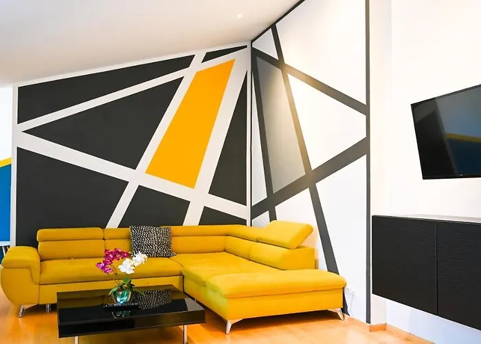 2br For 6 With Private Terrace Near Center & Metro U2 Apartamento Viena